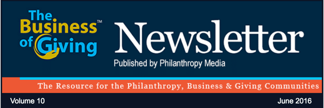 Business of Giving Philanthropy News