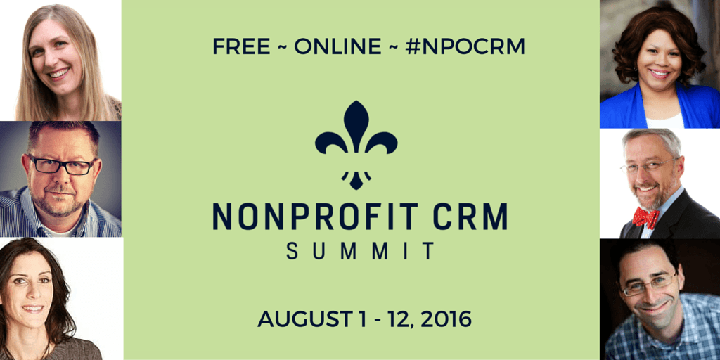 #NPOCRM Nonprofit CRM Summit