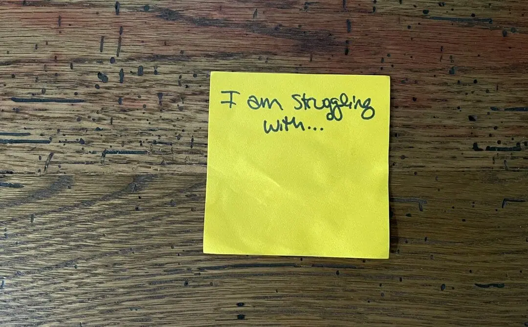 Leaders often have to hide their problems