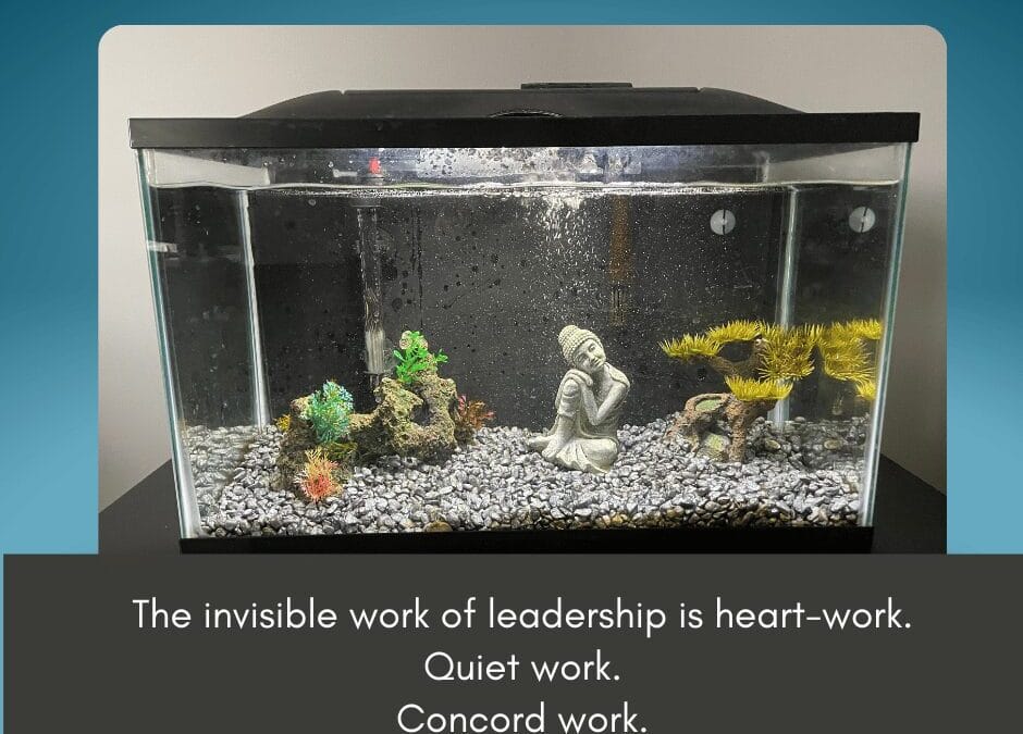 The Quiet Work of Leadership