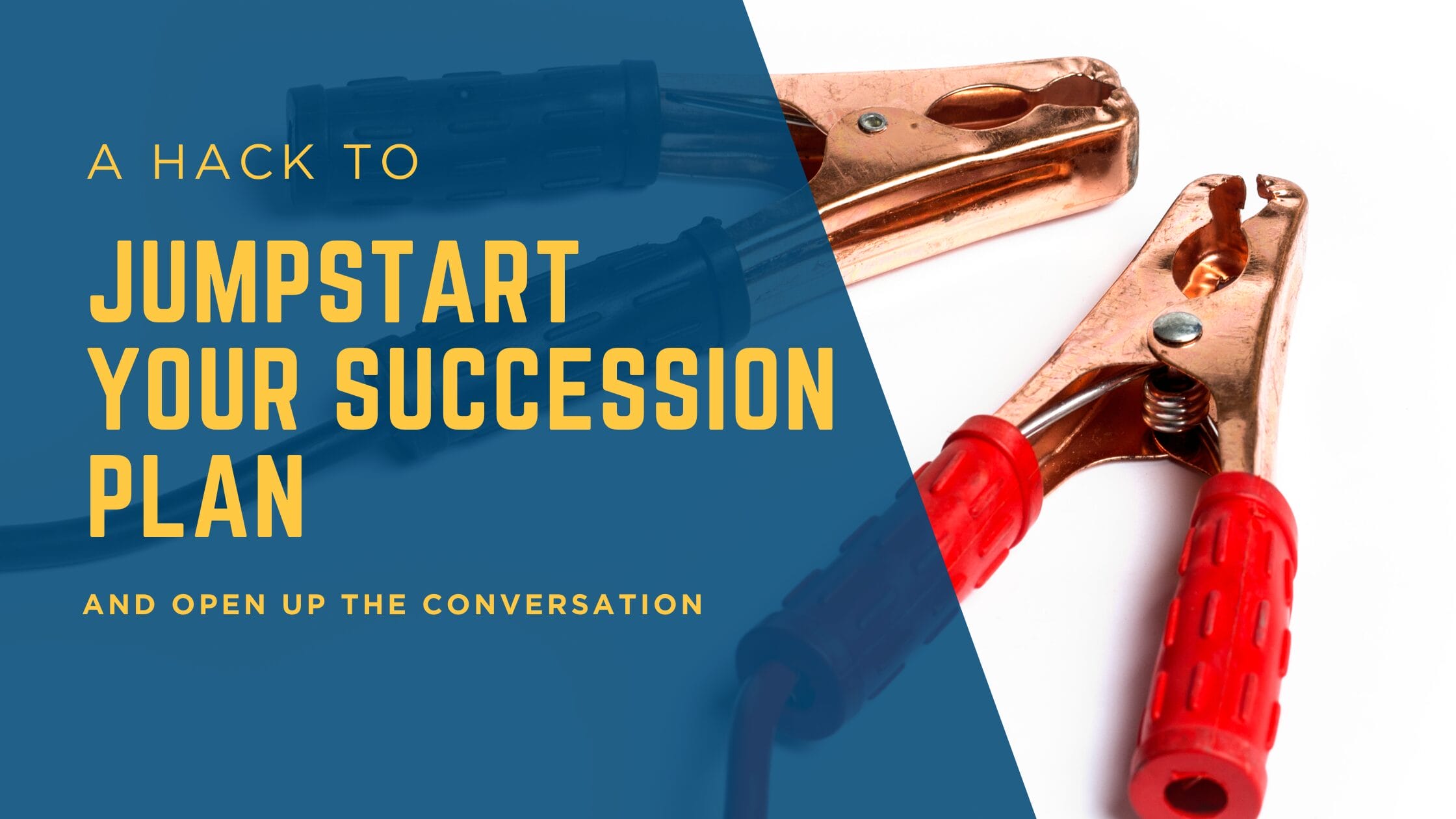 Struggling to create your succession plan? Here's a hack to jump start the process.