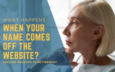 Your Name Comes Off the Website. Then What?