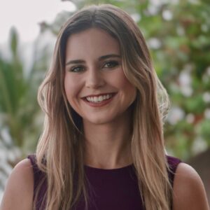 Headshot of Julia Beltran, Director of Partnerships & Marketing at Double the Donation