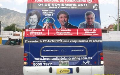 On the Back of a Bus, Right Over the Exhaust Pipe